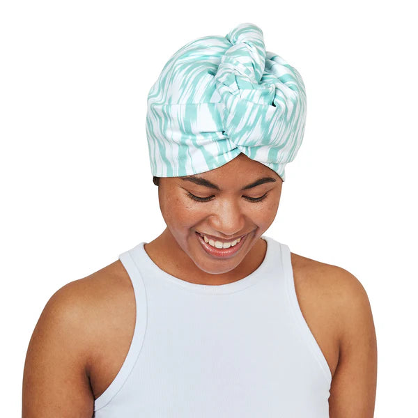 Quick Dry Hair Towel Hair Wrap - Soft Seafoam