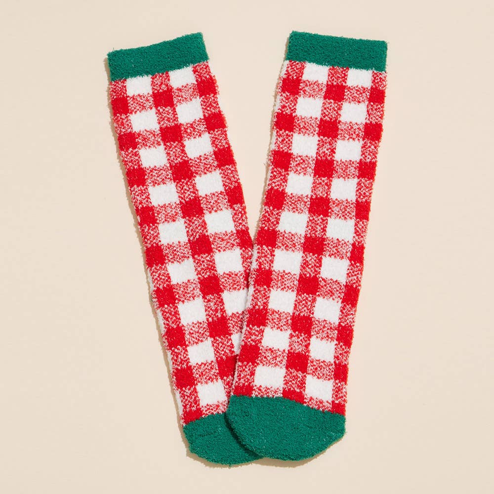 4 Pairs - Santa Reindeer Christmas Bundle Gift Socks Set