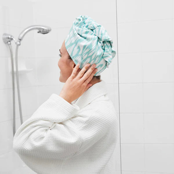 Quick Dry Hair Towel Hair Wrap - Soft Seafoam