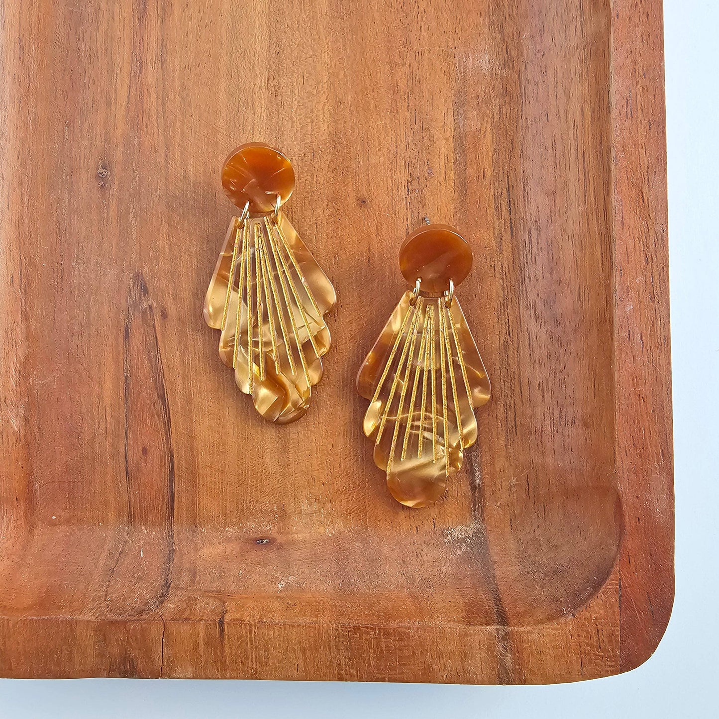 Copper Florence Earrings