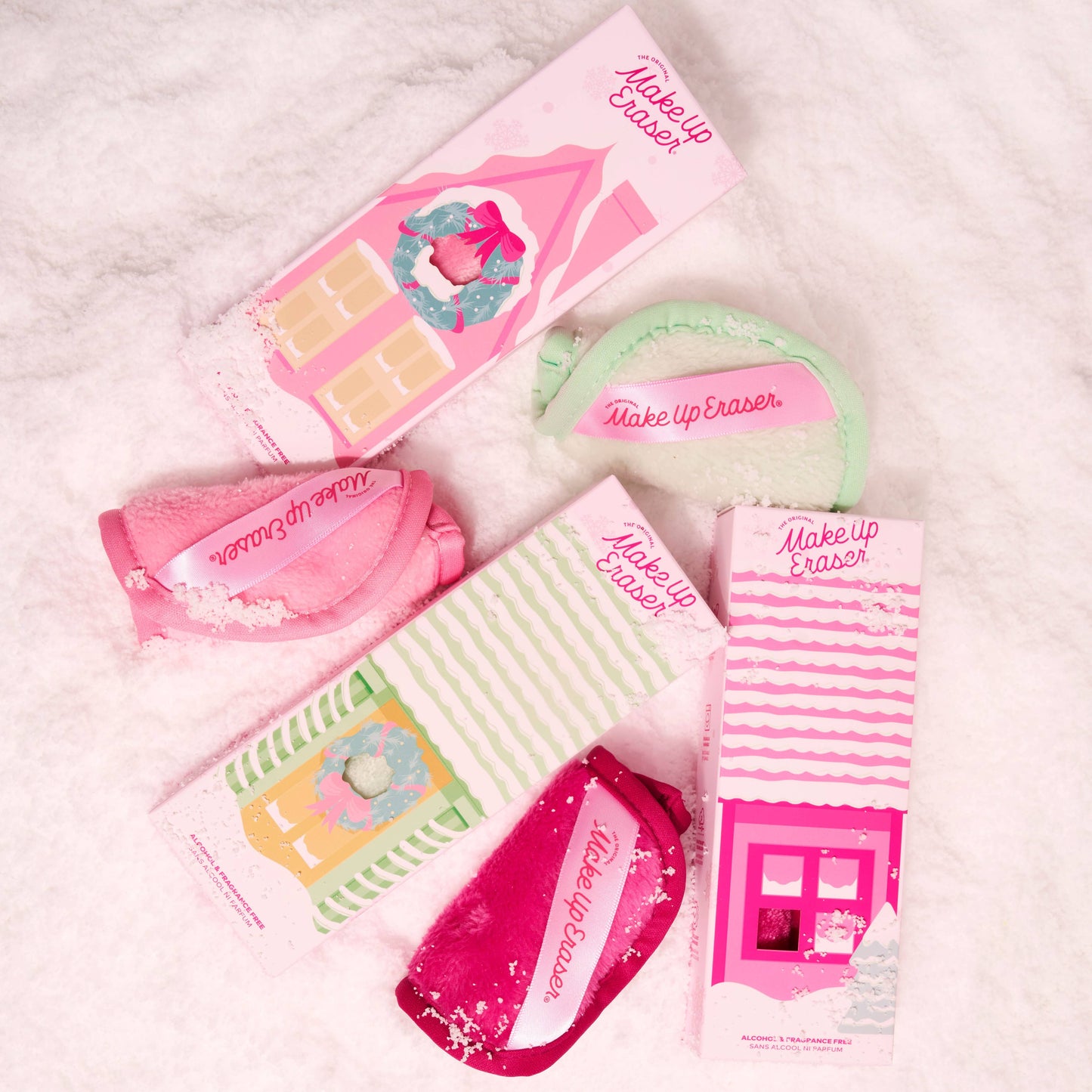 Winter Village 3pc MakeUp Eraser Gift Set