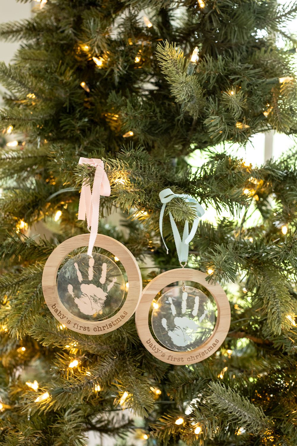 Acrylic Handprint Ornaments
