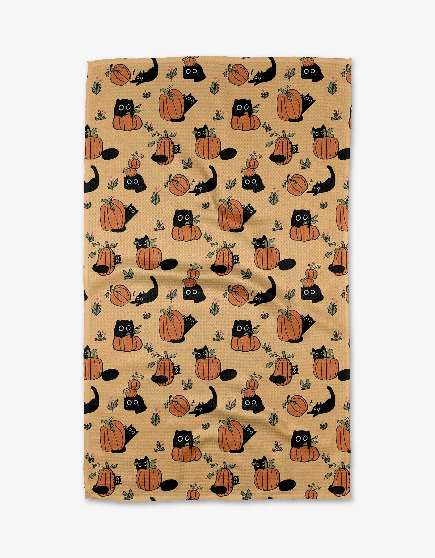 Black Cats Tea Towel