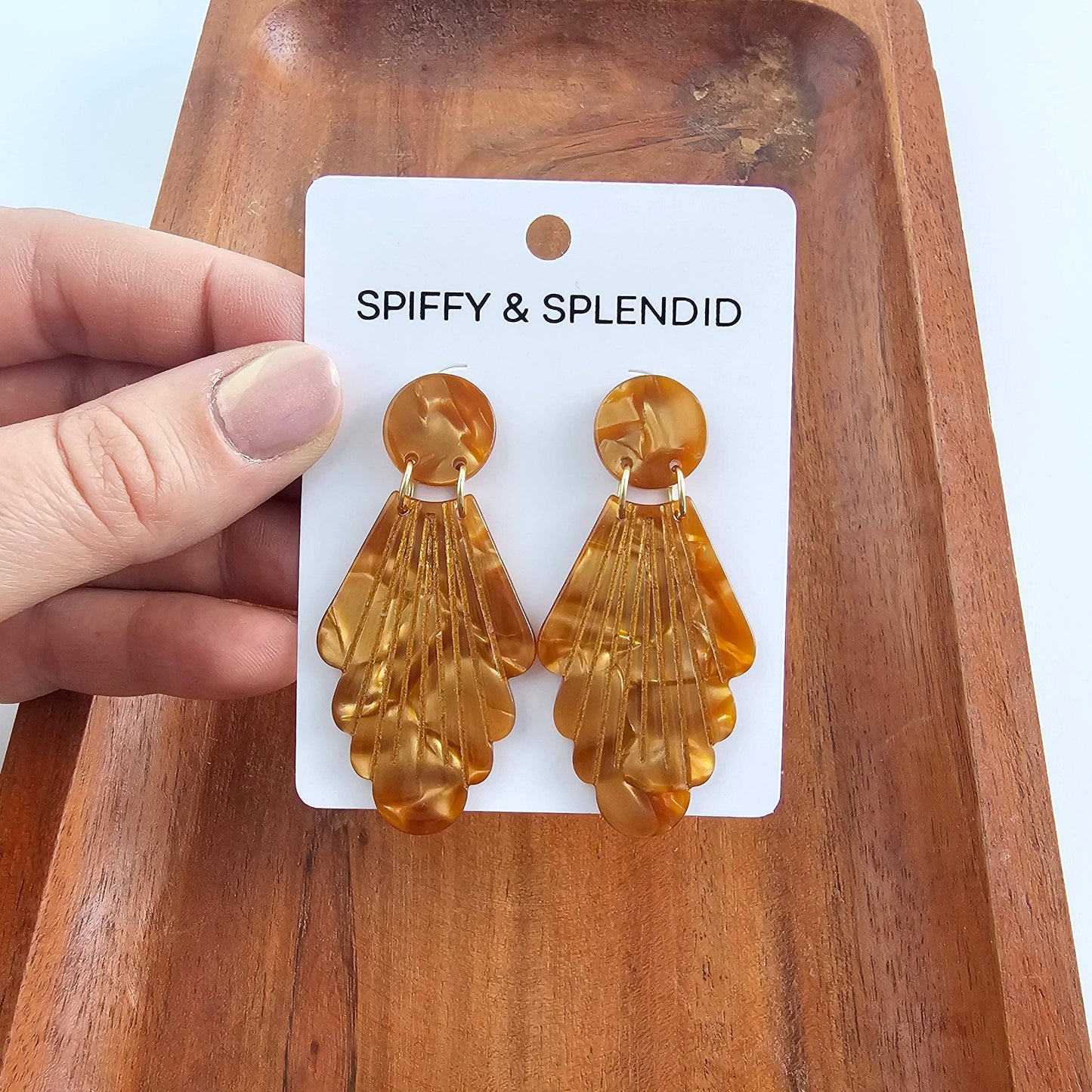 Copper Florence Earrings