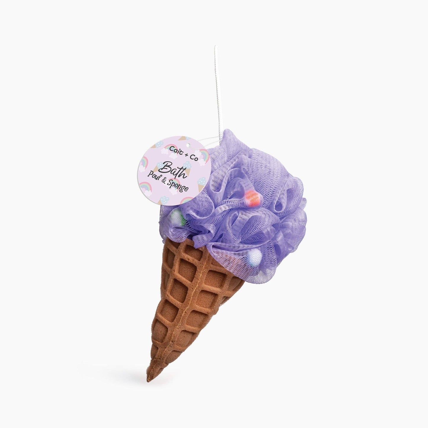 Ice Cream Bath Pouf & Sponge