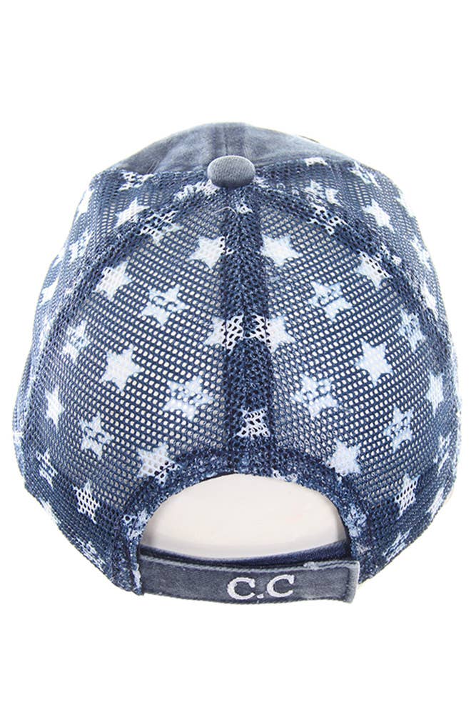 C.C American Flag Baseball Cap