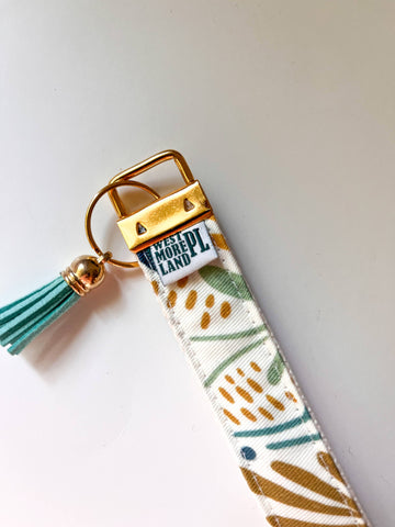 Key Fob Wristlet - Henrietta Natural