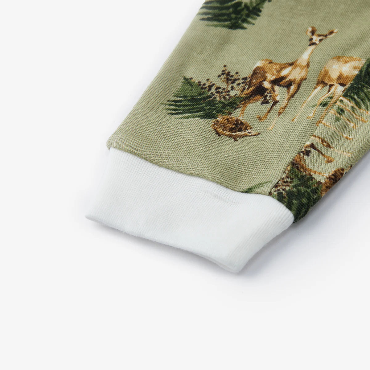 Forest Party Organic Cotton Zipper Pajama