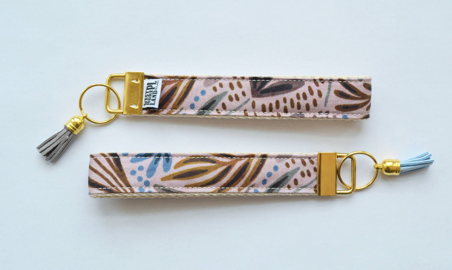 Key Fob Wristlet - Henrietta Mocha Mousse