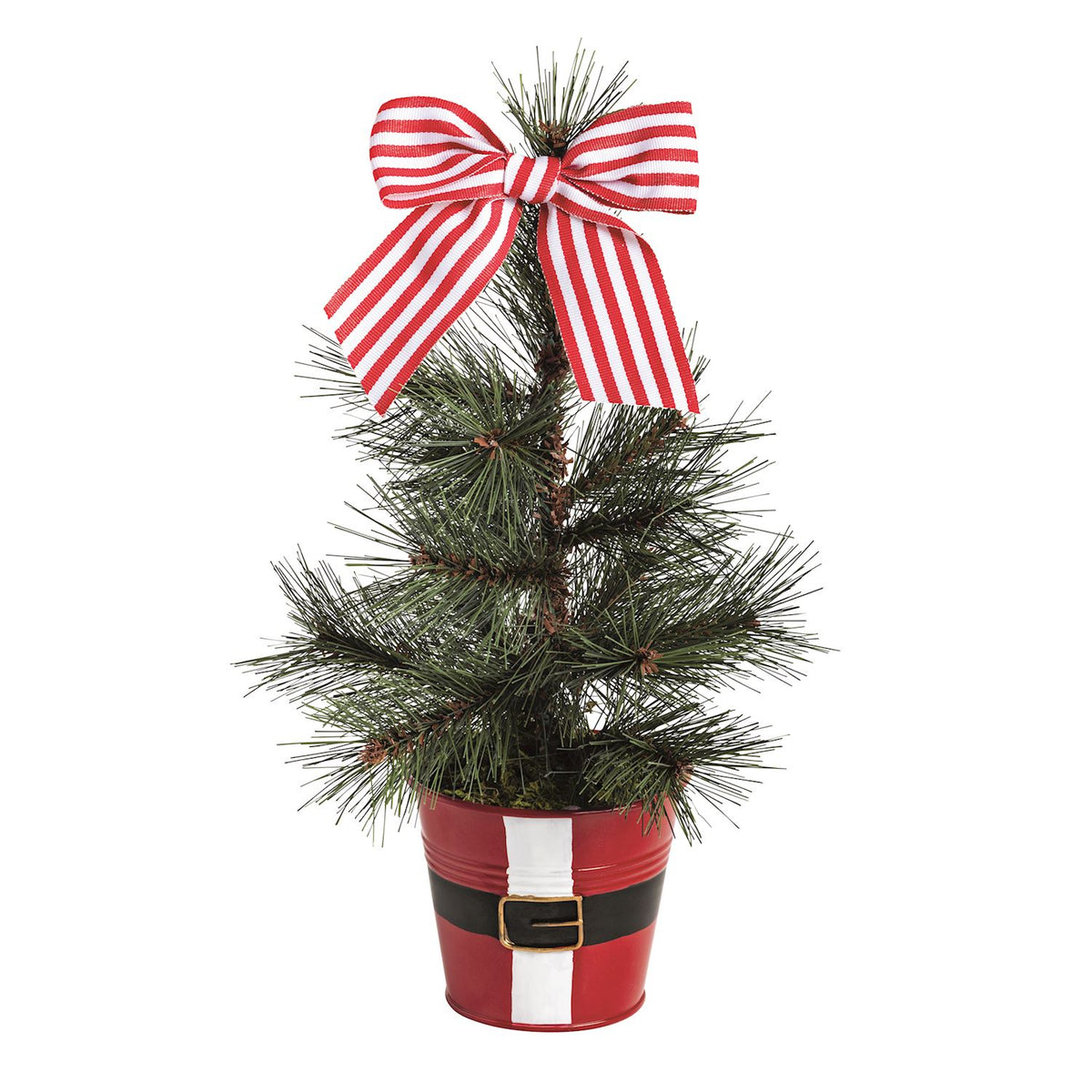 Santa Pot Faux Frasier Fur Tree