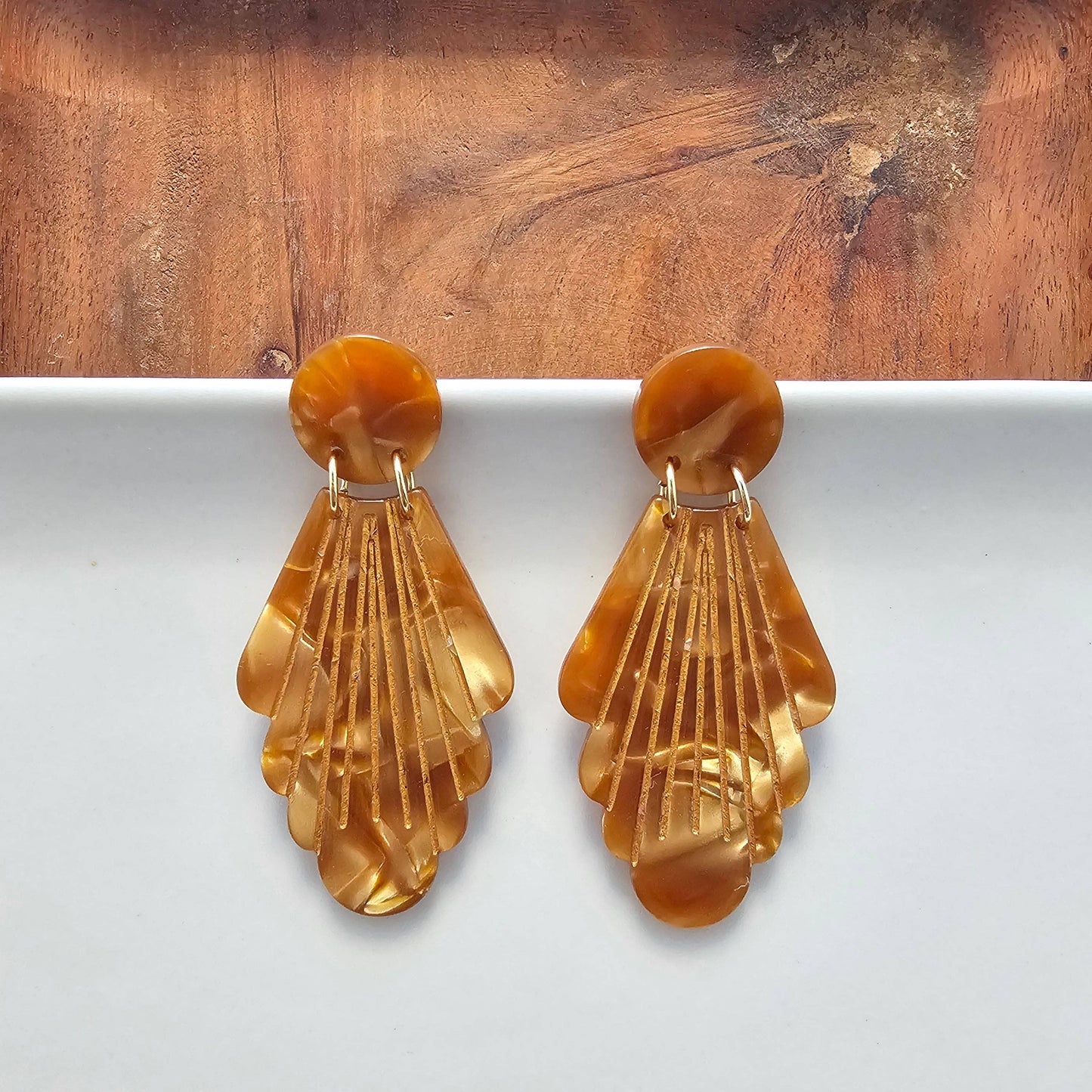 Copper Florence Earrings
