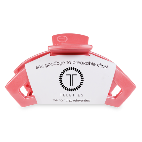 Open Coral Claw Hair Clip