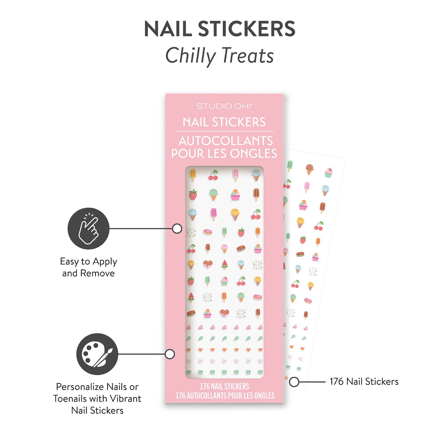 Chilly Treats Nail Stickers