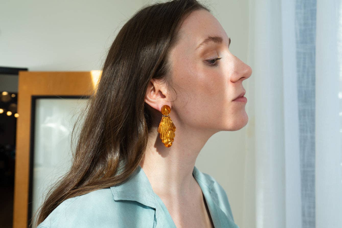 Copper Florence Earrings