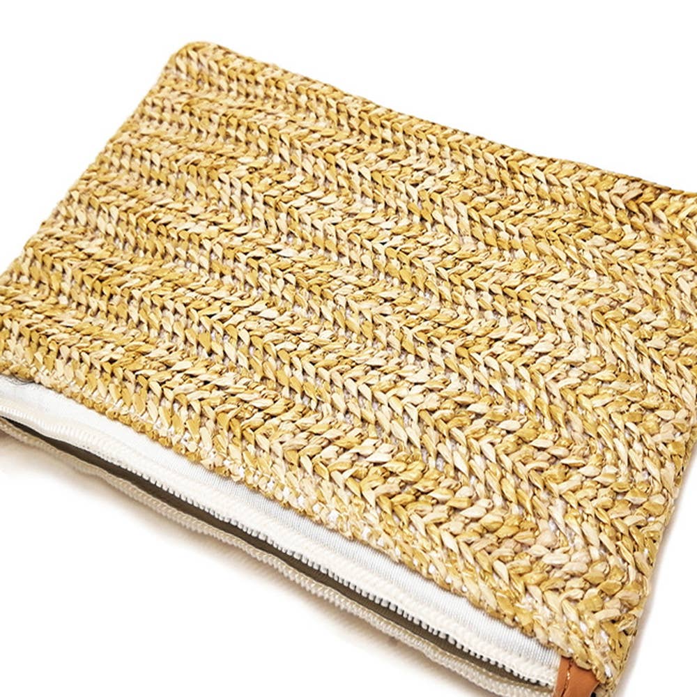 Grass Woven Casual Woven Handbag