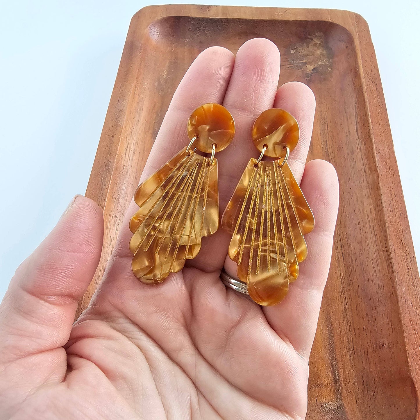 Copper Florence Earrings