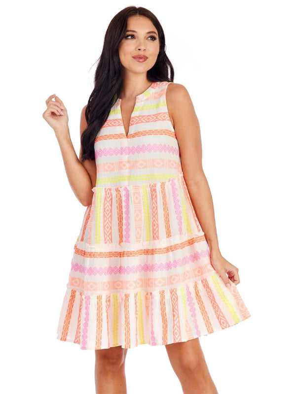 Angelica Yarn-Dye Dress
