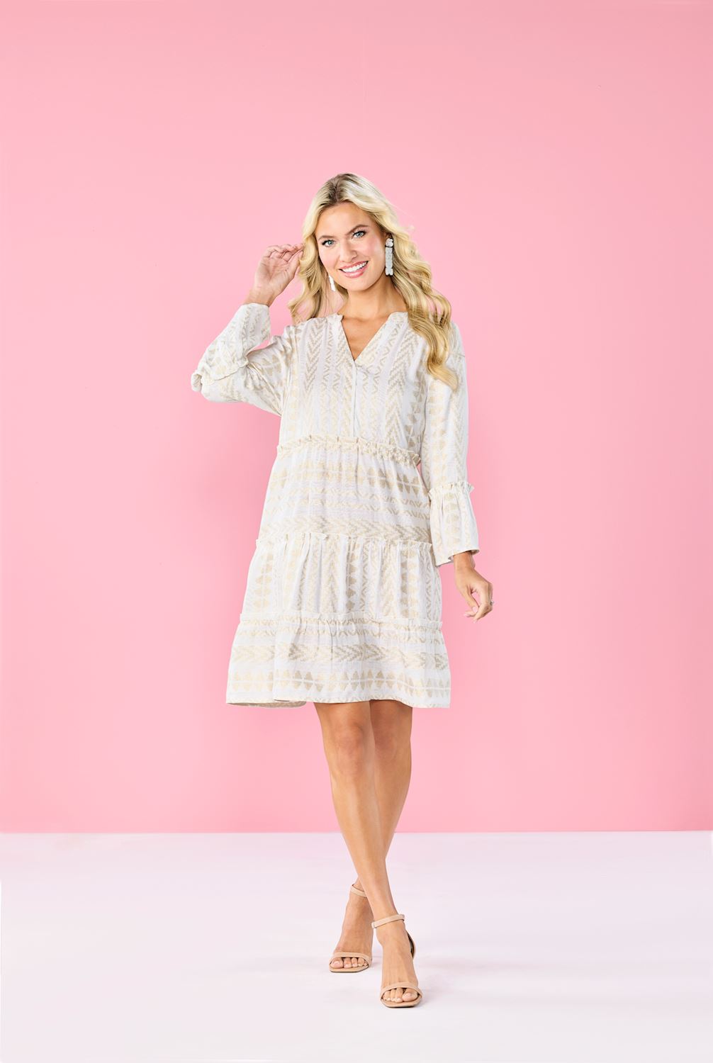 Selden Jacquard Dress