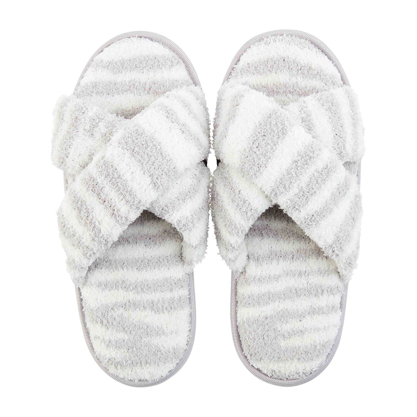Zebra Chenille Slippers