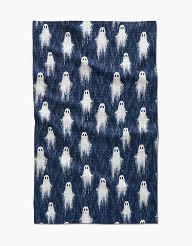 Ghosting Around Tea Towel