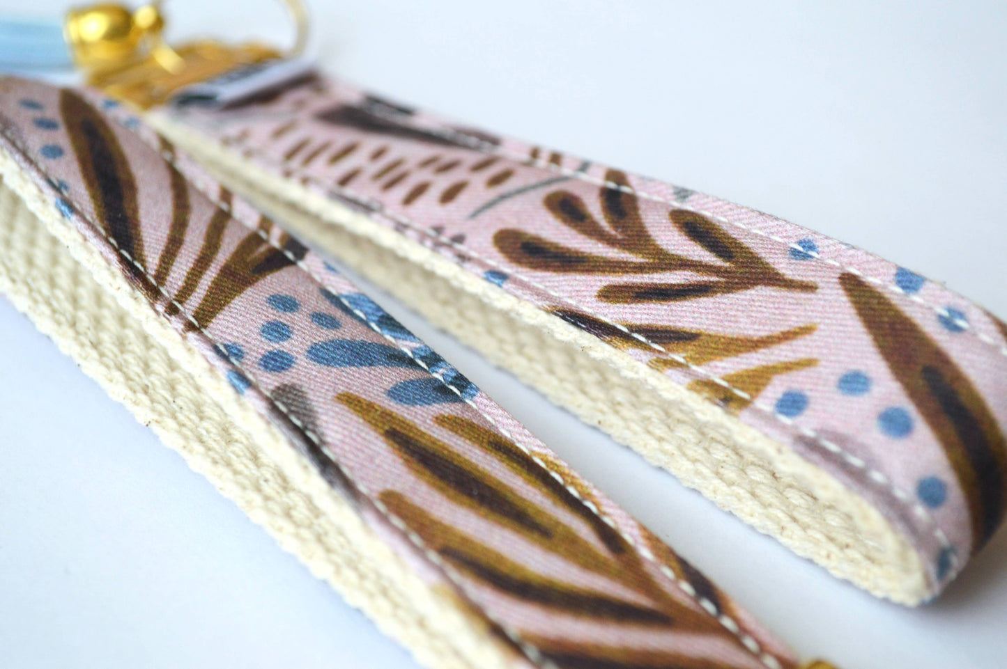 Key Fob Wristlet - Henrietta Mocha Mousse