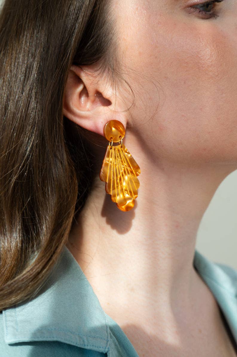Copper Florence Earrings
