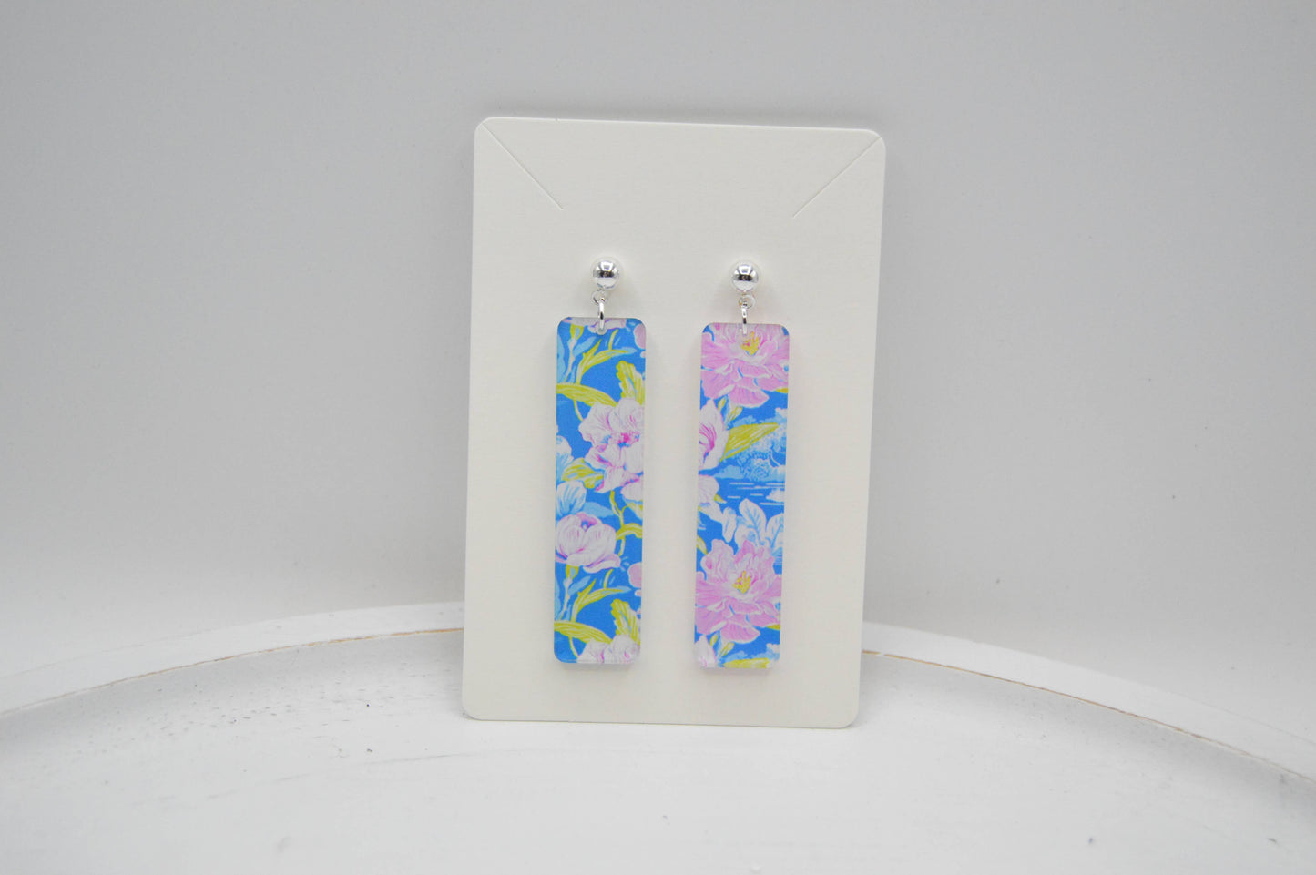 Preppy Colorful Acrylic Earrings