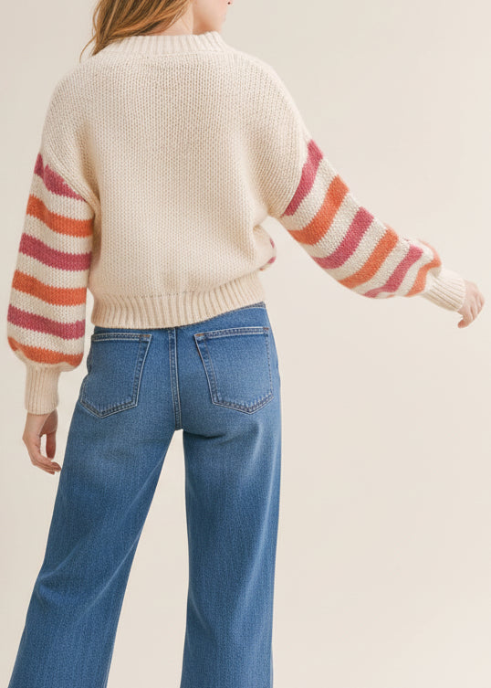 Ruby Striped Cardigan