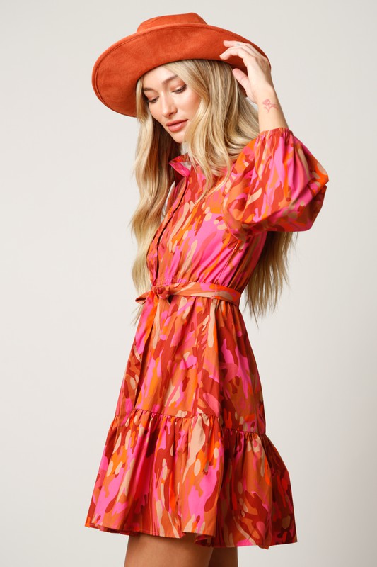 It's All True Floral Dress