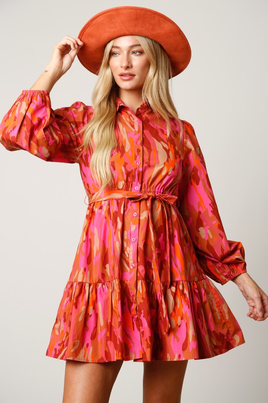 It's All True Floral Dress