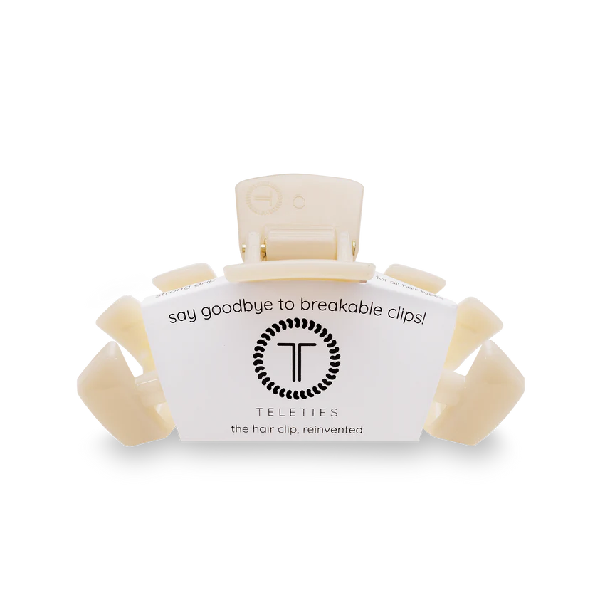 Classic Almond Beige Hair Clip