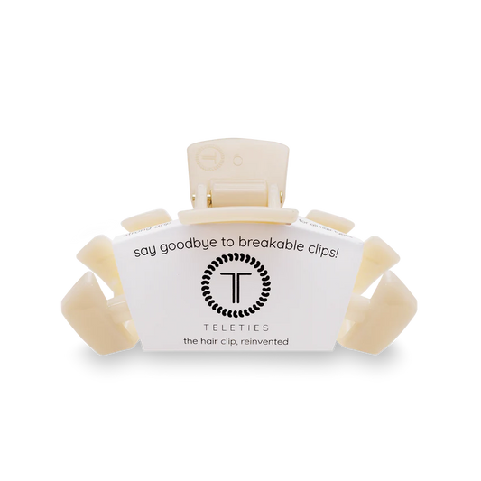 Classic Almond Beige Hair Clip