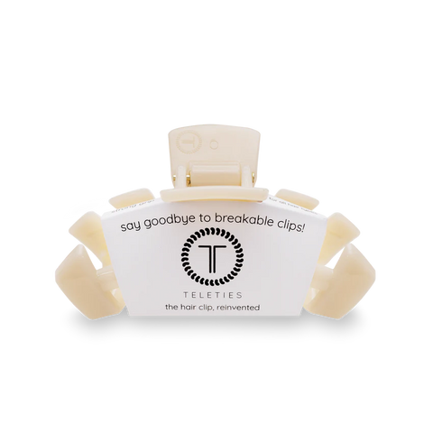 Classic Almond Beige Hair Clip