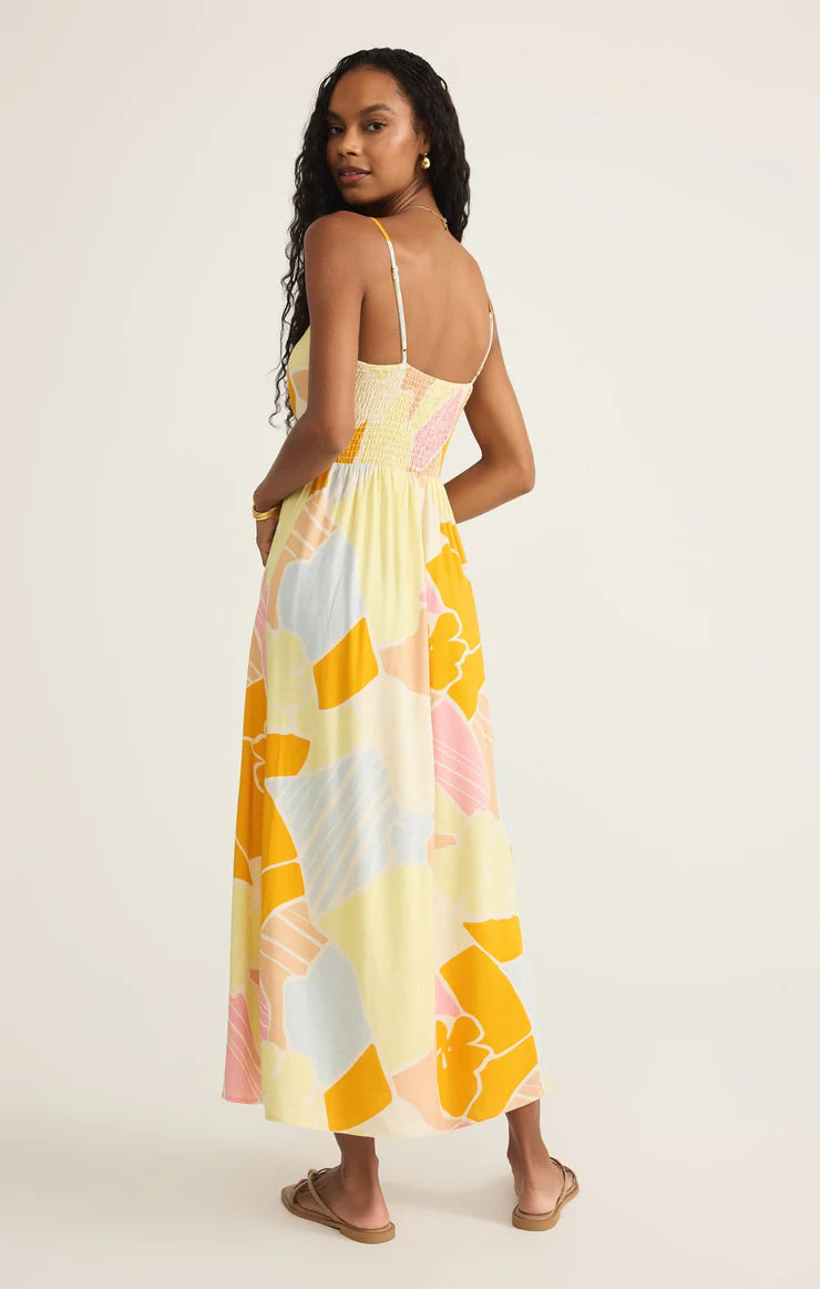 Aura Riviera Floral Maxi Dress