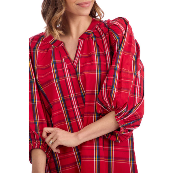Babs Balloon Sleeve Dress