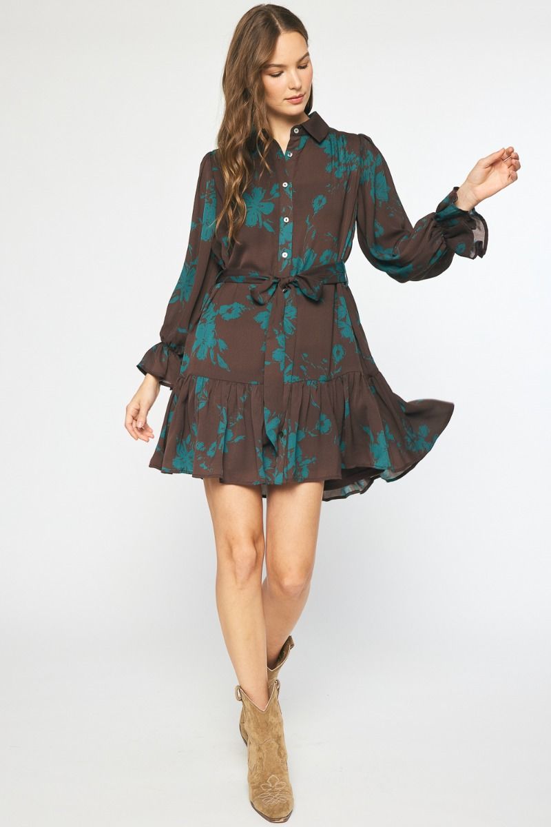 Back To December Floral Dress