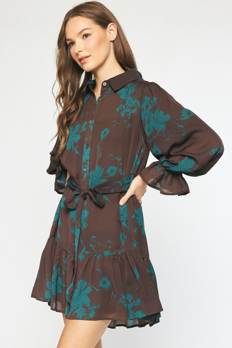 Back To December Floral Dress