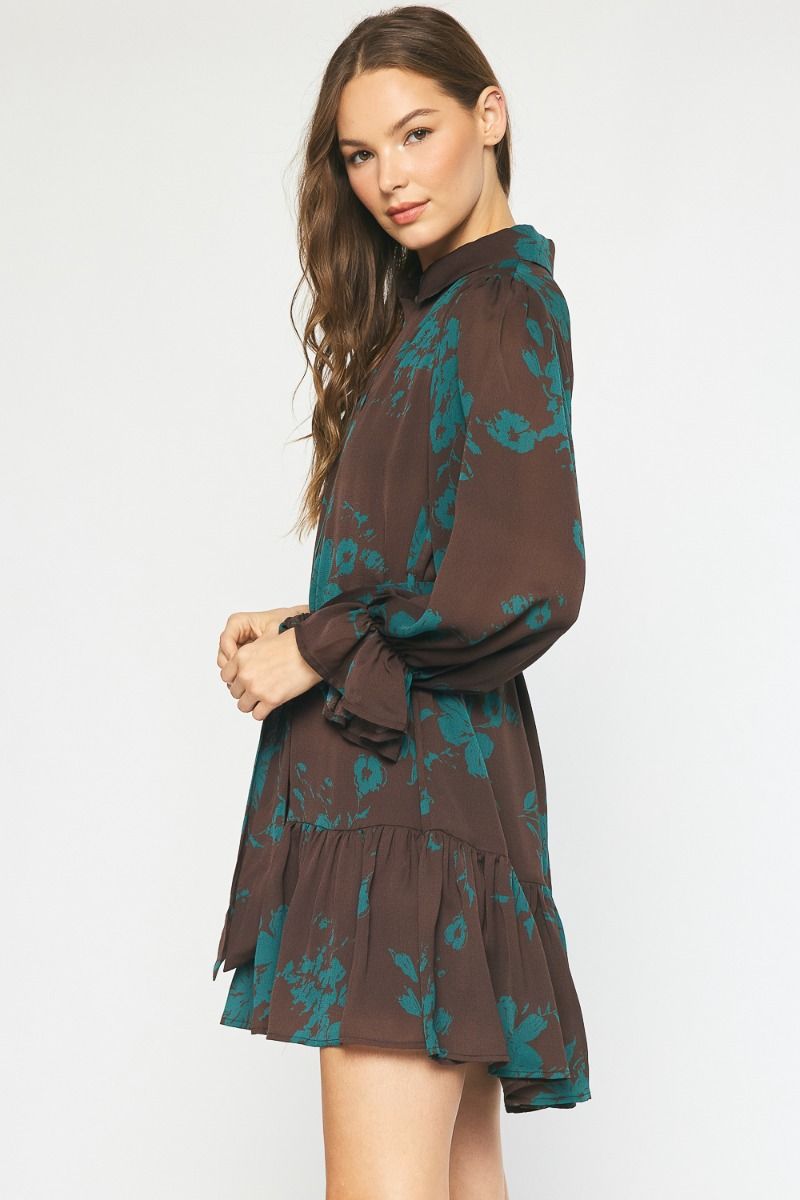 Back To December Floral Dress