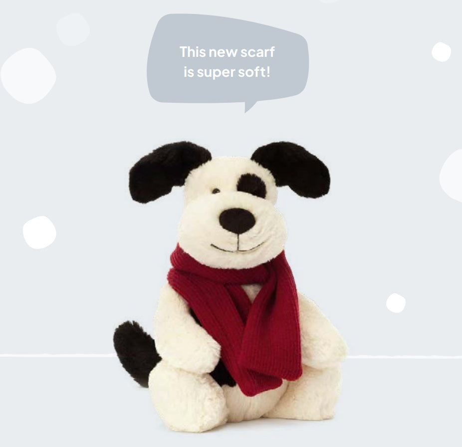 Bashful Winter Puppy