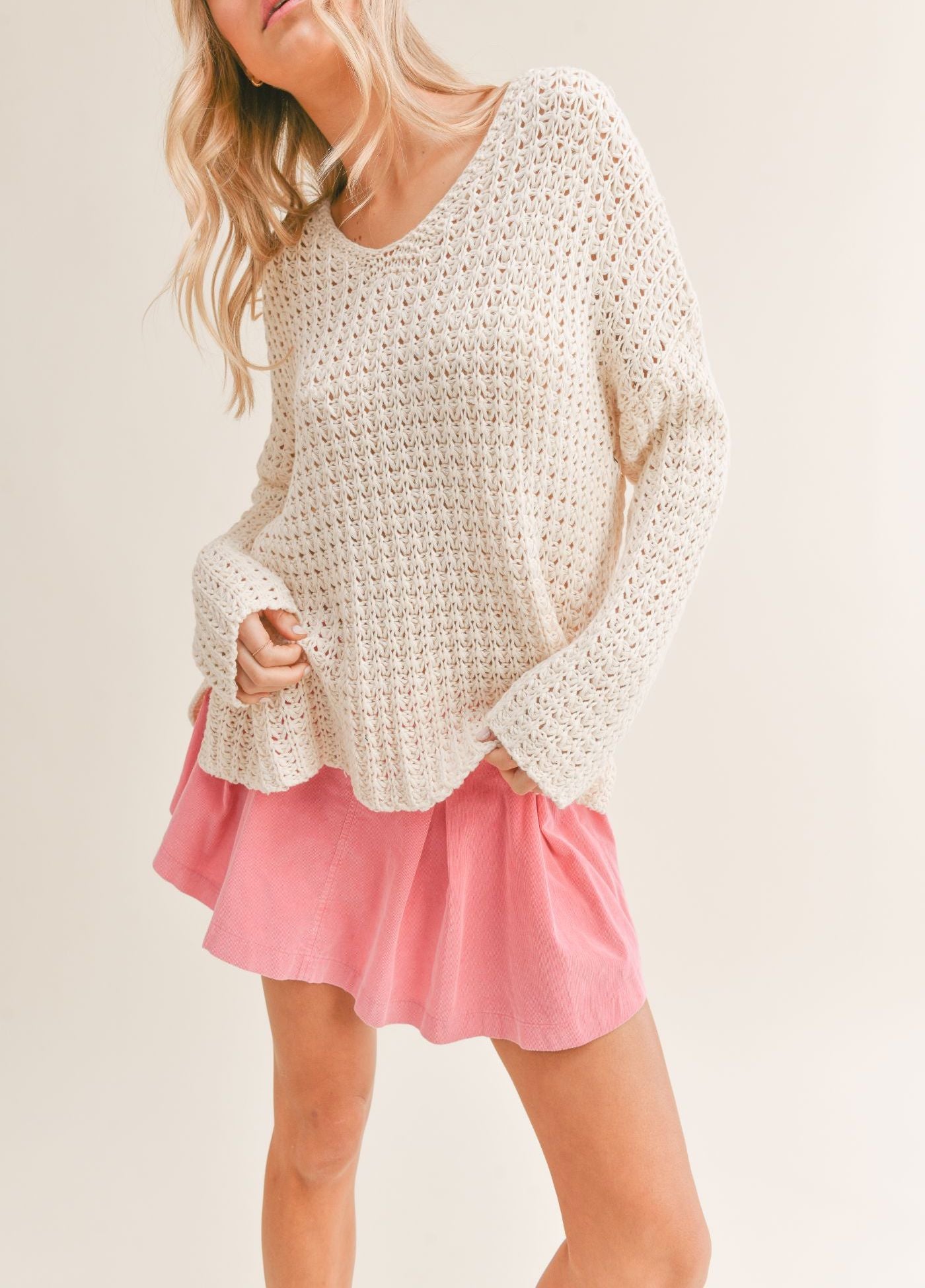 Beach Front Knit Sweater