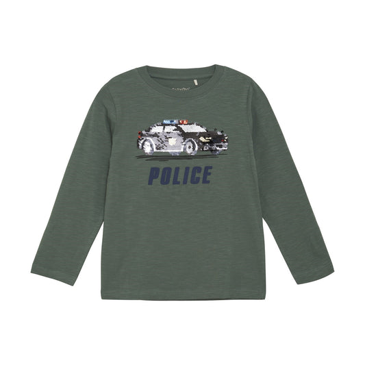 Boys Police LS T-Shirt