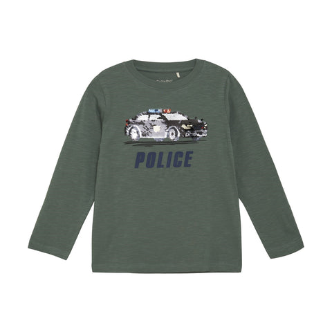 Boys Police LS T-Shirt