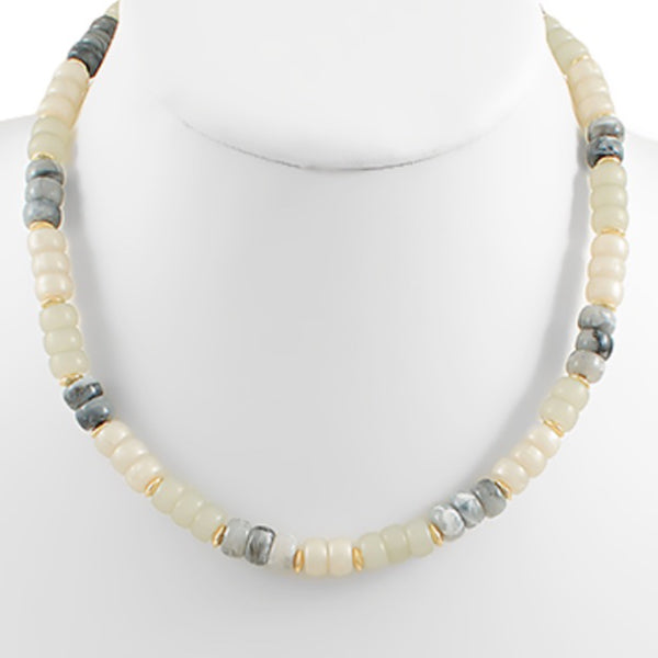 Candy Beaded Necklace with Pendant