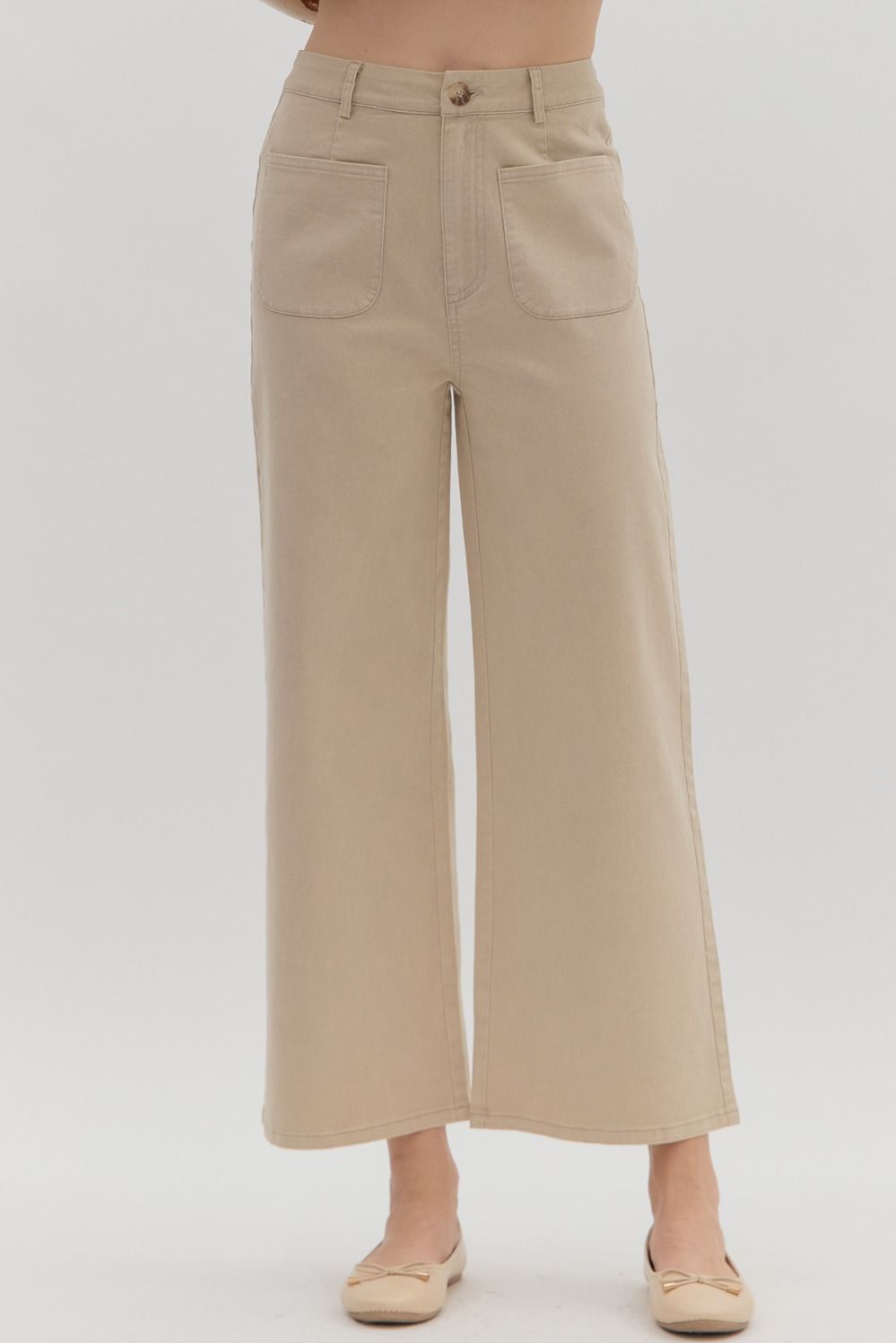 Chino Pocket Ankle Pants