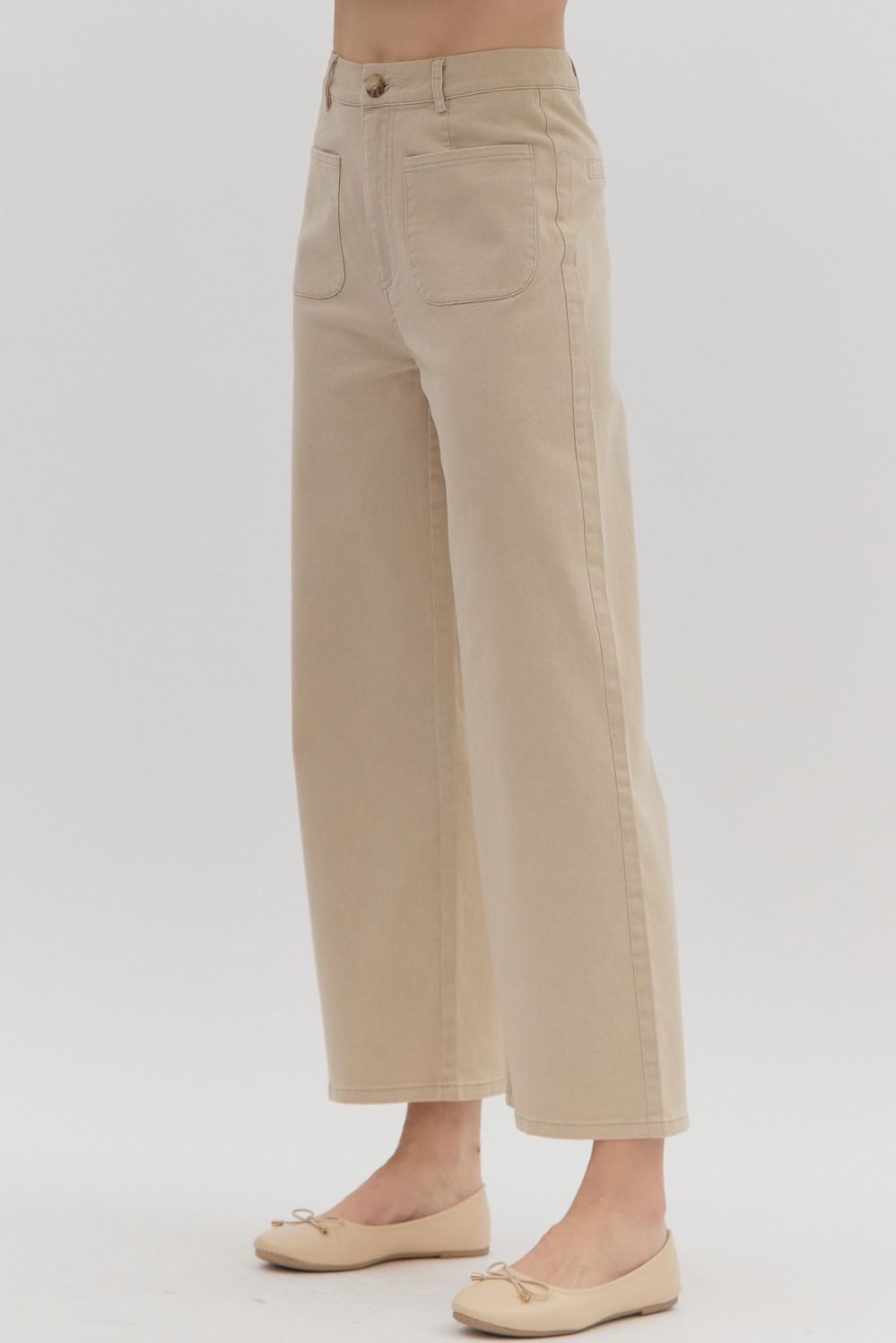 Chino Pocket Ankle Pants