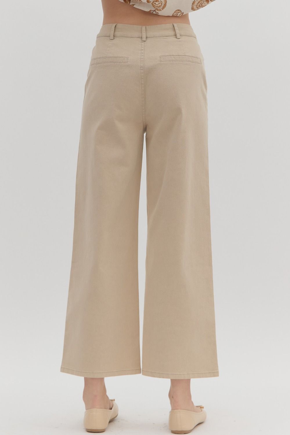 Chino Pocket Ankle Pants