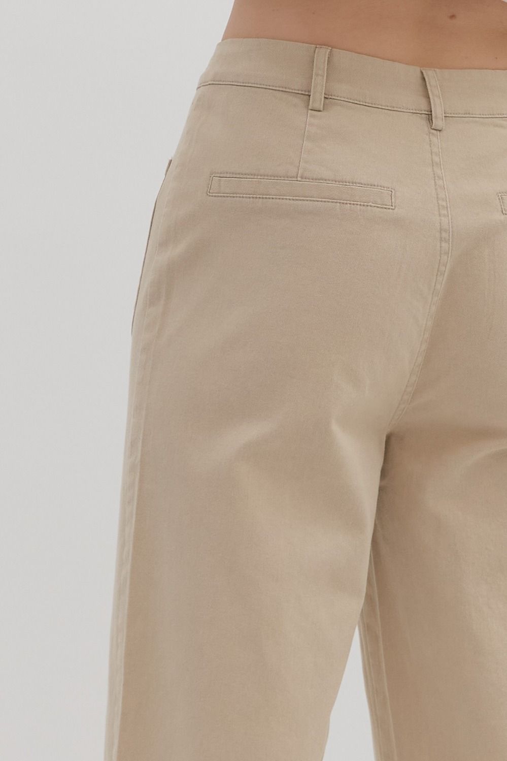 Chino Pocket Ankle Pants