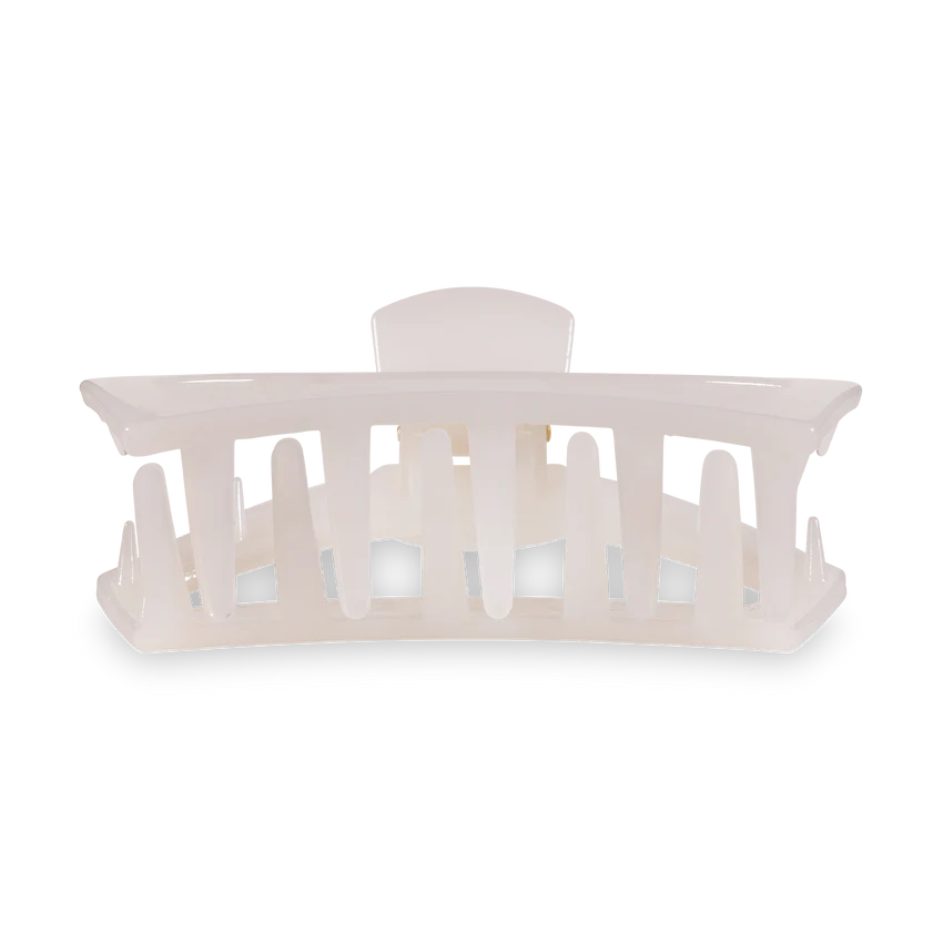 Open Coconut White Hair Clip