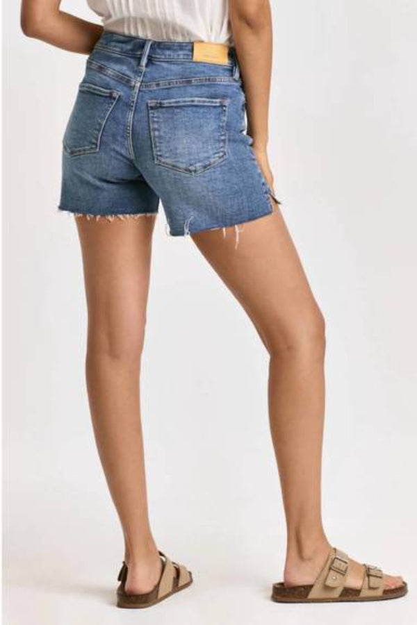 Julian Mid Rise Denim Shorts