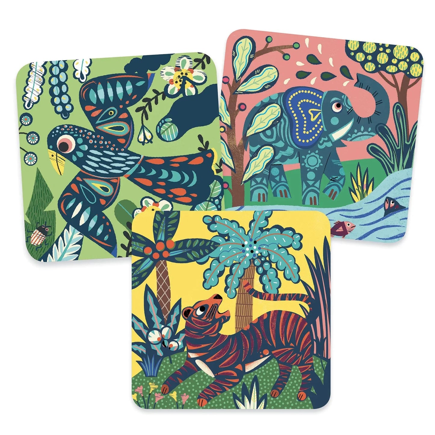 Scratch Board Activity Set: Big Animals